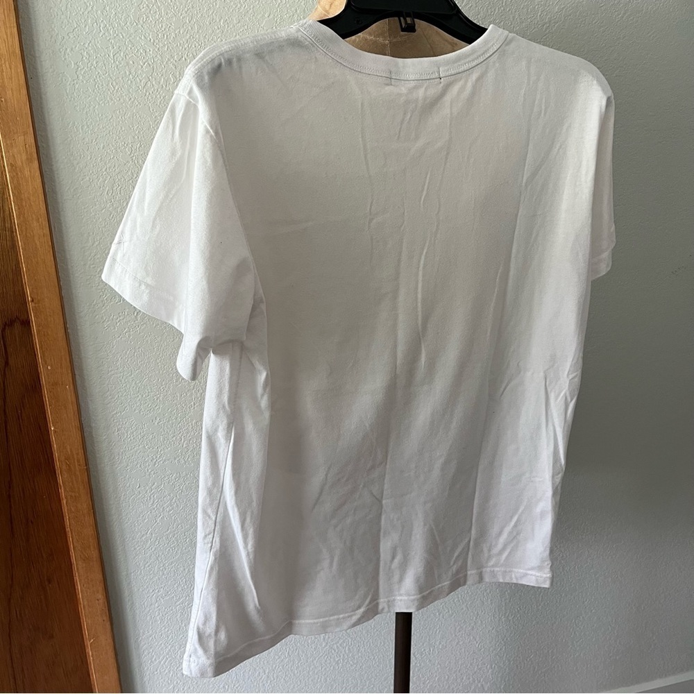ORIGINAL FAKE sz 3 US sz M White Companion Tee Tshirt Medicom Toy KAWS - Picture 2 of 9